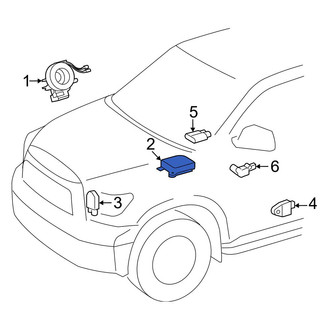 Toyota OE - Air Bag Control Module