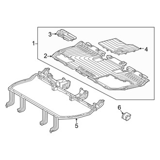 Toyota OE - Seats & Tracks - Rear Seat Components (Rear Seat Mounting), (1794 Edition / Capstone / Limited / Platinum / TRD Pro)