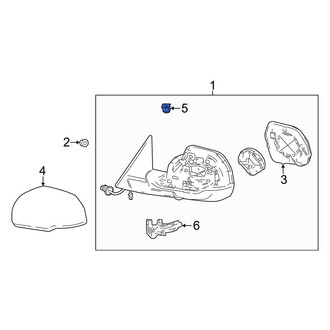 Toyota OE - Center Left Park Assist Camera