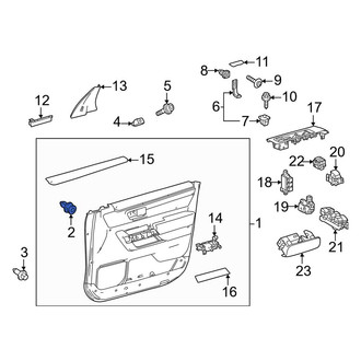 Toyota OE - Door Interior Trim Panel Retainer