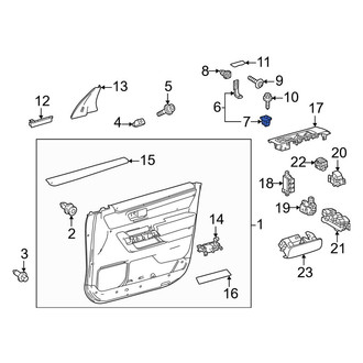 Toyota OE - Mud Guard Grommet