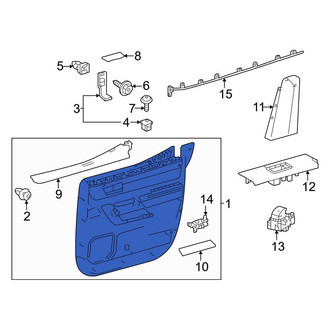 Toyota OE - Front Left Inner Door Interior Trim Panel