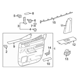 Toyota OE - Rear Door - Interior Trim