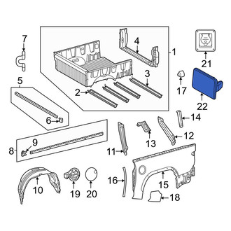 Toyota OE - Rear Cargo Area Light