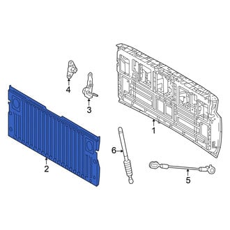 Toyota OE - Rear Tailgate Gap Cover