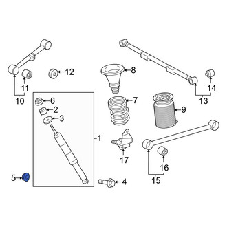 Toyota OE - Upper Suspension Strut Nut