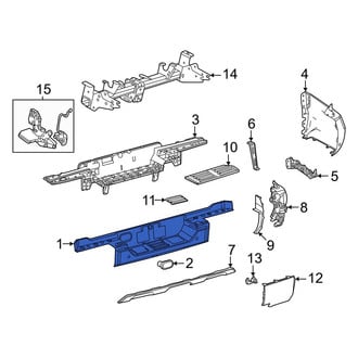 Toyota OE - Rear Left Inner Bumper Step Pad