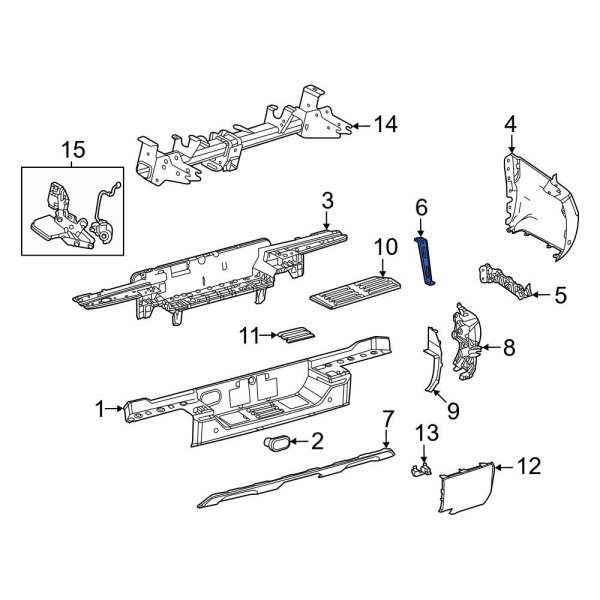 Bumper Cover Brace