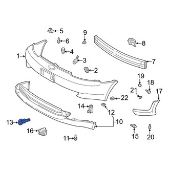 Toyota OE - Front Tow Hook
