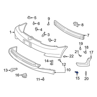 Toyota OE - Front Tow Hook Bolt