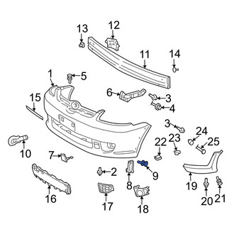 Toyota OE - Tow Hook Bolt