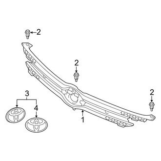Toyota OE - Grille & Components