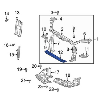 Toyota OE - Front Lower Radiator Support Tie Bar