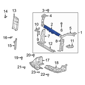 Toyota OE - Front Upper Radiator Support Tie Bar