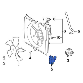 Toyota OE - Engine Cooling Fan Resistor