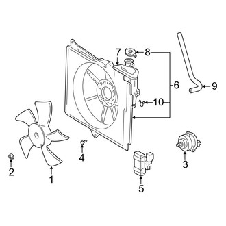 Toyota OE - Cooling Fan