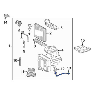 Toyota OE - HVAC System Wiring Harness