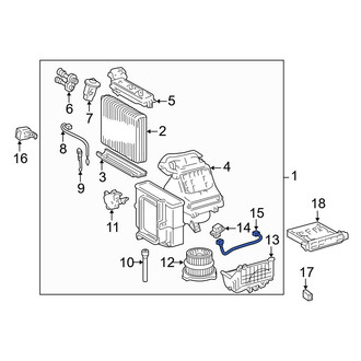 Toyota OE - HVAC System Wiring Harness