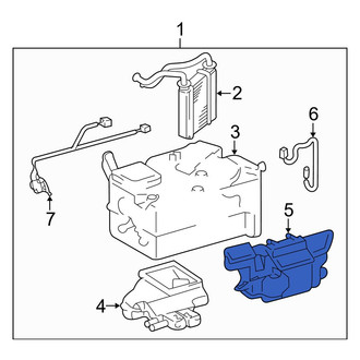 Toyota OE - Instrument Panel Air Duct