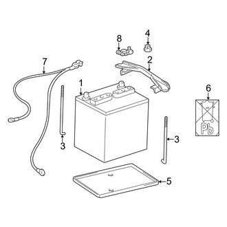 Toyota OE - Electrical - Battery