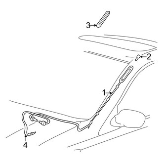 Toyota OE - Electrical - Antenna