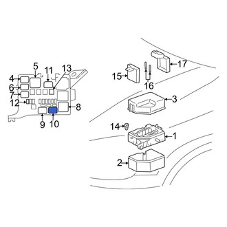 Toyota OE - Accessory Power Relay