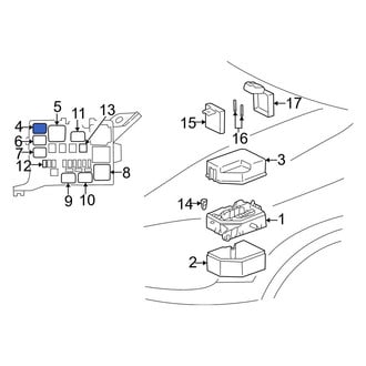 Toyota OE - Headlight Relay