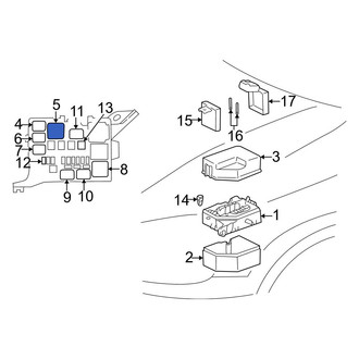 Toyota OE - Window Defroster Relay