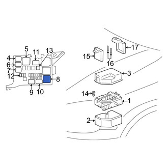 Toyota OE - Starter Relay