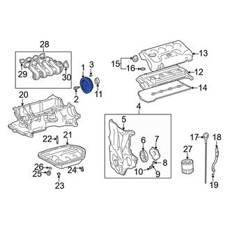 Toyota OE - Engine Crankshaft Pulley