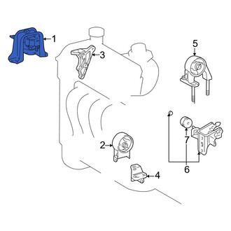Toyota OE - Right Engine Mount