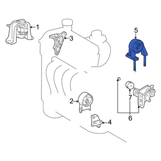 Toyota OE - Rear Engine Mount