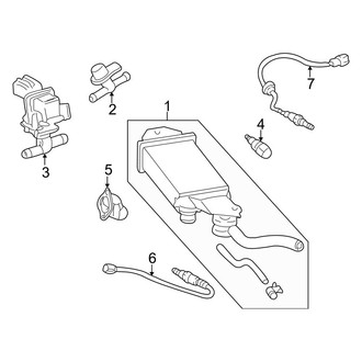 Toyota OE - Emission System - Emission Components
