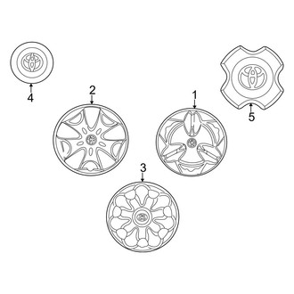 Toyota OE - Wheels - Covers & Trim
