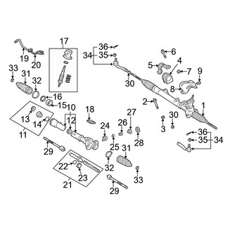 Toyota OE - Steering Gear & Linkage (Power Steering), (Power Steering)