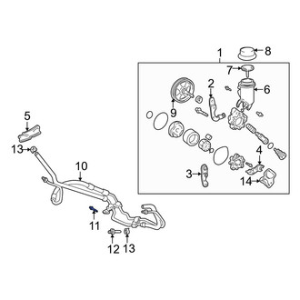 Toyota OE - Door Check Bolt