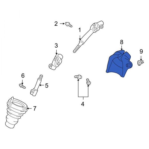 Steering Coupling Boot