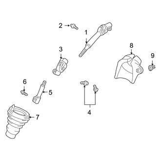 Toyota OE - Steering Column - Shaft & Internal Components