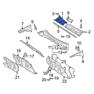 Toyota OE - Right Cowl Cover