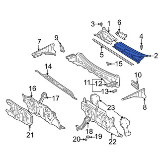 Toyota OE - Left Cowl Cover