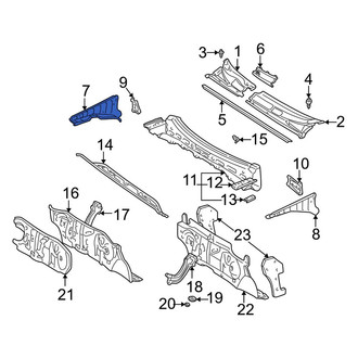 Toyota OE - Right Cowl Side Panel