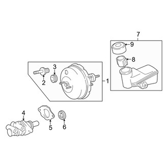 Toyota OE - Cowl - Components on Dash Panel