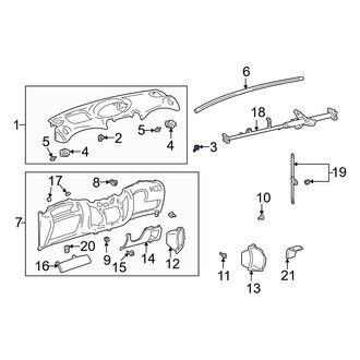 Toyota OE - Tie Down Hook Screw