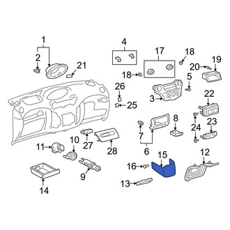 Toyota OE - Lower Instrument Panel Cover