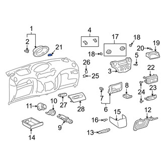 Toyota OE - Instrument Panel Cover