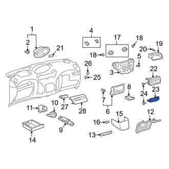 Toyota OE - Instrument Panel Cover