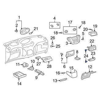 Toyota OE - Tie Down Hook Screw