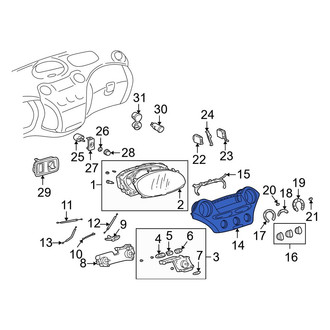 Toyota OE - Instrument Panel Trim Panel