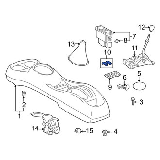 Toyota OE - Console Panel Cap