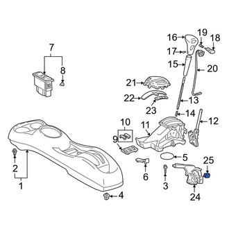 Toyota OE - Electronic Parking Brake Control Switch